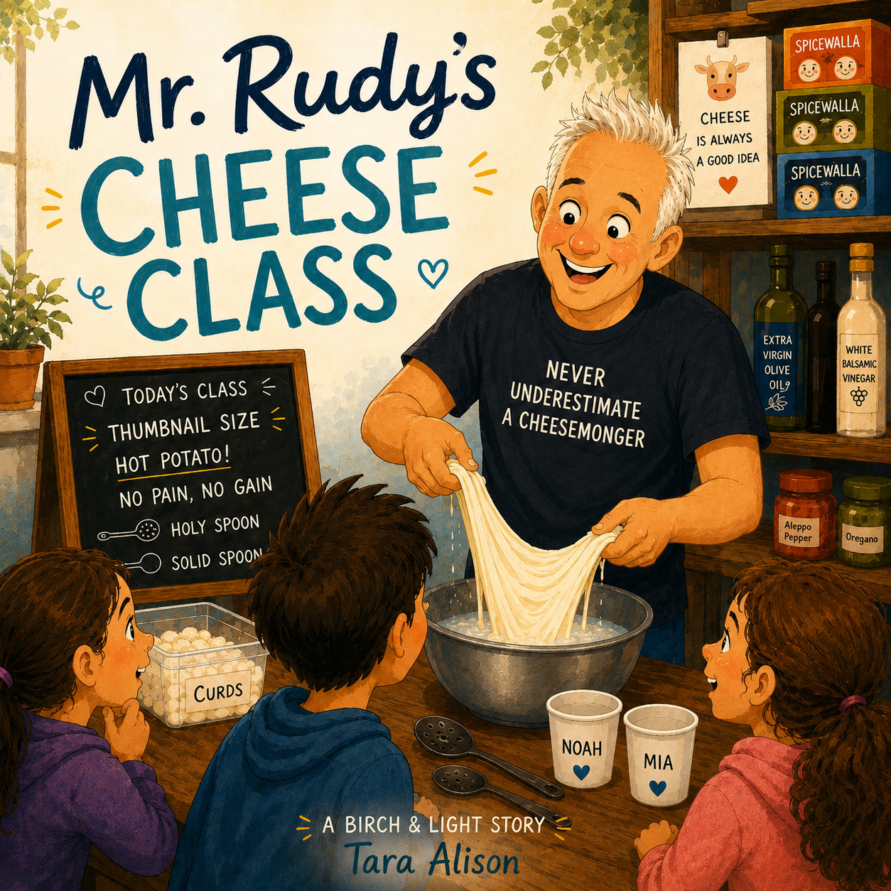 Mr. Rudy's Cheese Class cover