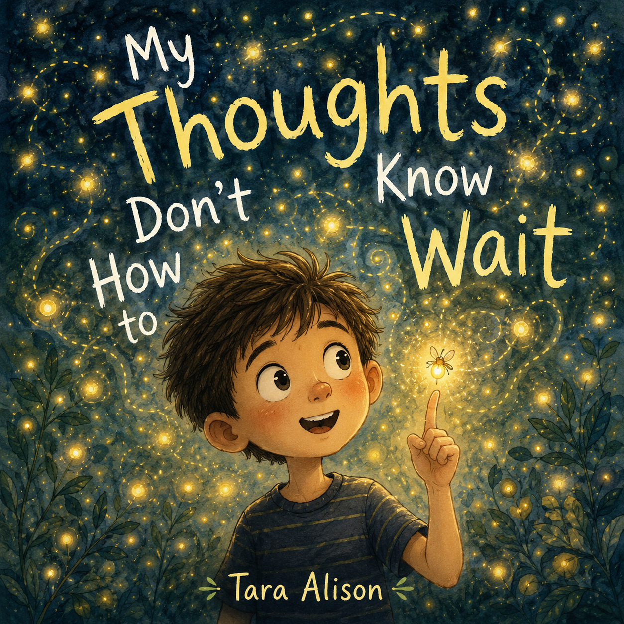 My Thoughts Don't Know How to Wait cover