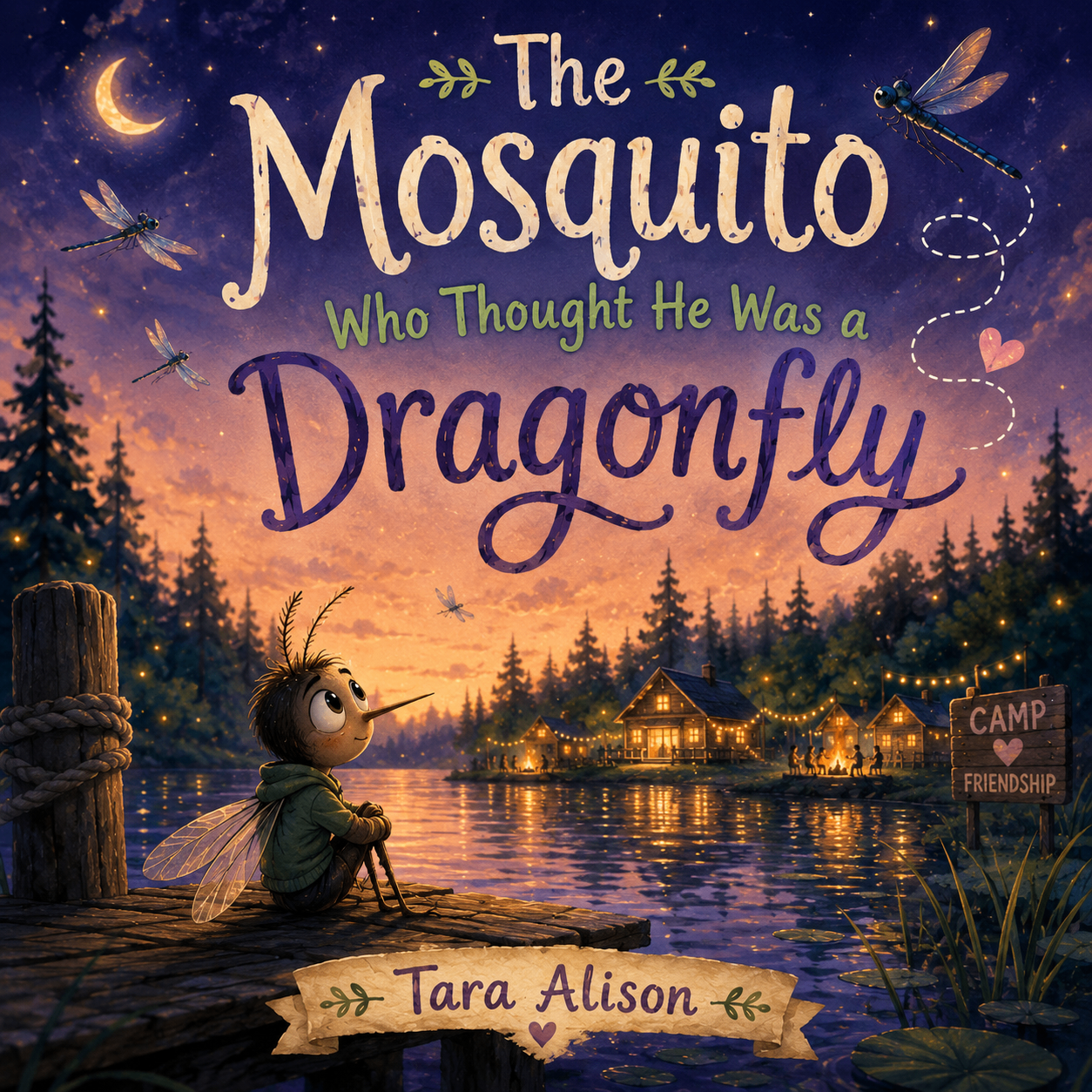 The Mosquito Who Thought He Was a Dragonfly cover